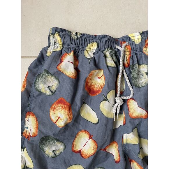 Izod Swim Swimwear Trunk Multicolor Print Swimsuit FLAW - Picture 2 of 11